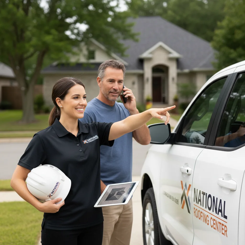 National Roofing Center customer support in St. James